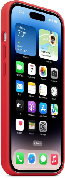 Купить  Apple iPhone 14 Pro Silicone Case with MagSafe, red (MPTG3FE-A)-5.jpg